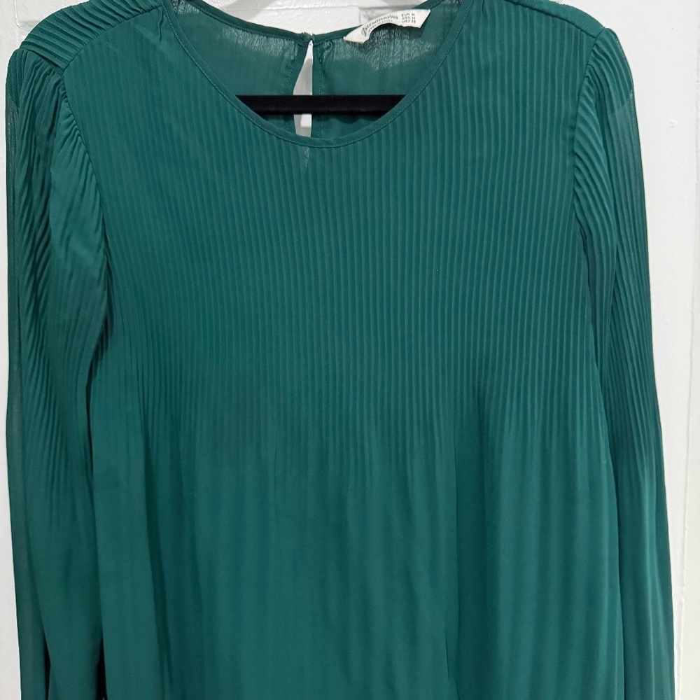 Stradivarius Women pleated blouse size M